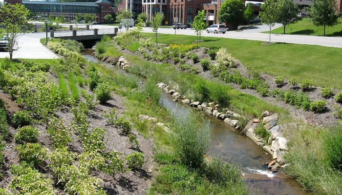 Example of Urban Stream Restoration