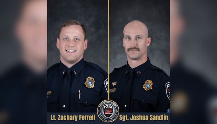 Lt Zachary Ferrell and Sgt Joshua Sandlin