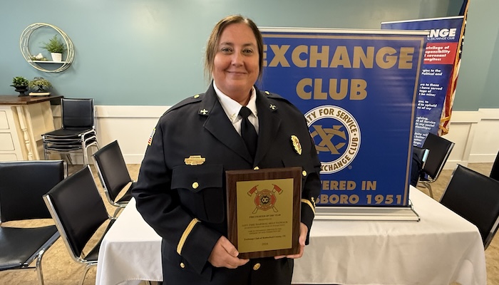 Exchange Club names Shandreah Womack ‘Firefighter of the Year’