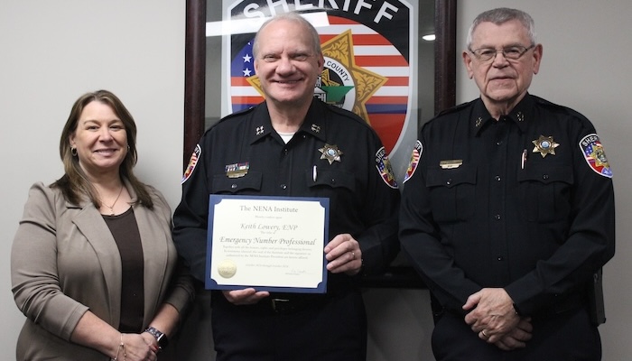 Chief Lowery earns national certification