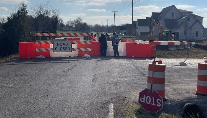 Old Salem Rd. Closed