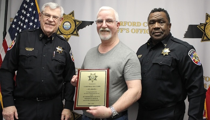 Detention Cpl. Ray Cobb
