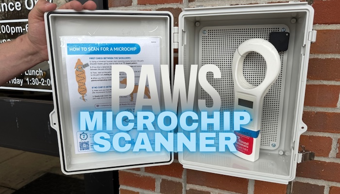 PAWS Microchip Scanner