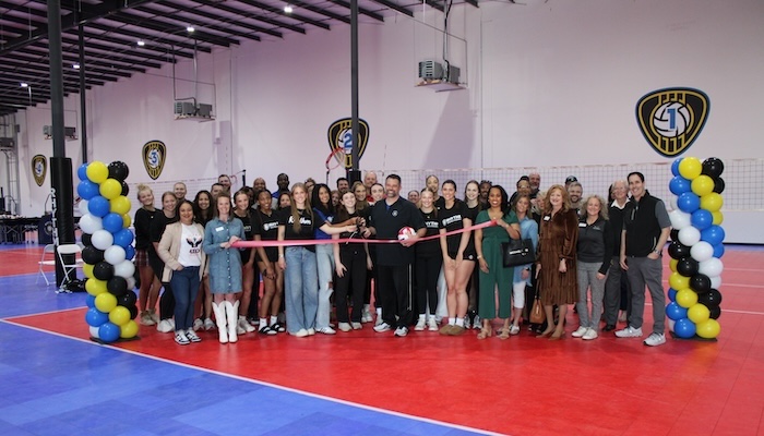 Ribbon Cutting for Rhythm Volleyball Academy