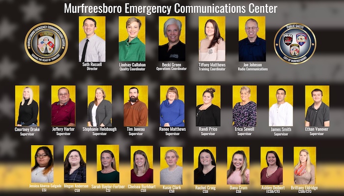 Nashville Public Safety celebrates 911 dispatchers during National Public Safety Telecommunicators Week