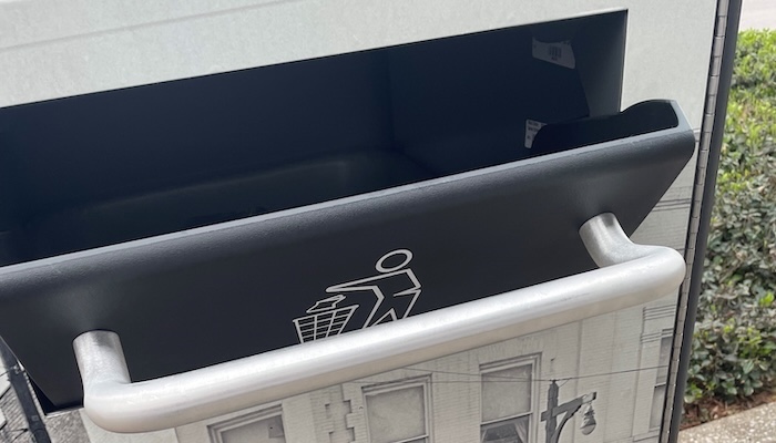 New Downtown Trash Can