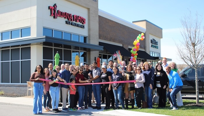 Ribbon Cutting for Tijuana Flats