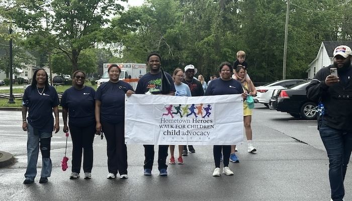 Hundreds Walk for Child Abuse Victims