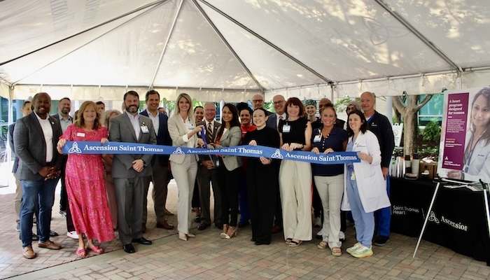 Ascension Saint Thomas Rutherford Women's Heart Outreach Clinic Ribbon Cutting