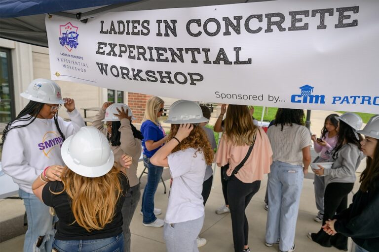 MTSU provides 300-plus area girls solid career choices at second annual ‘Ladies in Concrete’ event