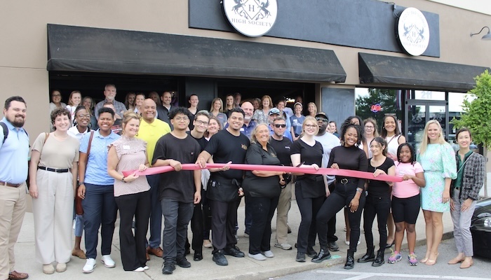 Ribbon Cutting for High Society Restaurant