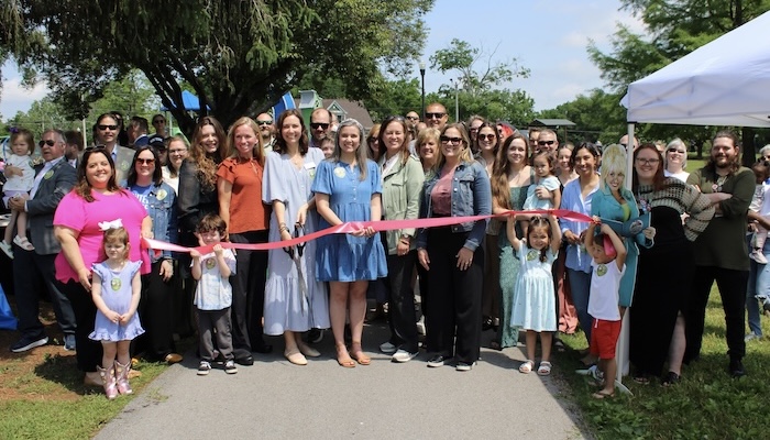 Storybook Trail Ribbon Cutting