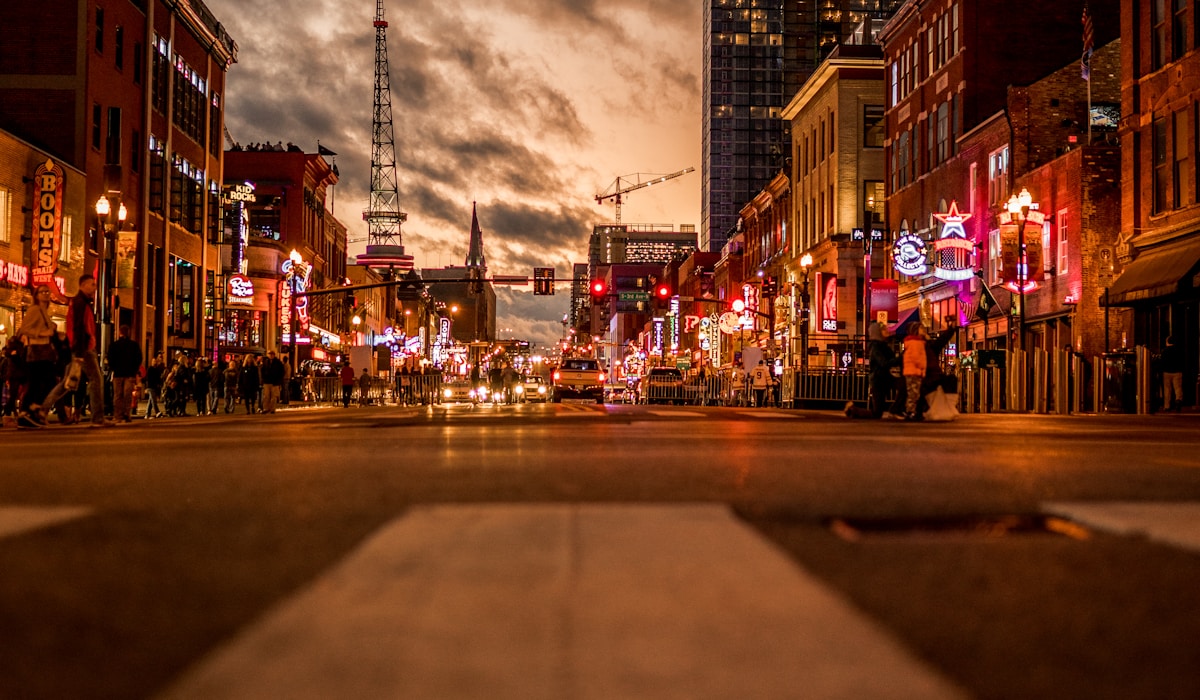 Fourth of July fireworks lighting up the night sky in brilliant colors