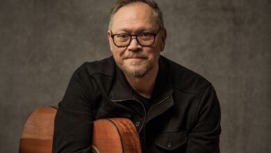 Singer-songwriter Andrew Peterson performing live