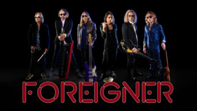 Foreigner promotional photo — Celebrating Fifty Years at the Ryman Auditorium in Nashville