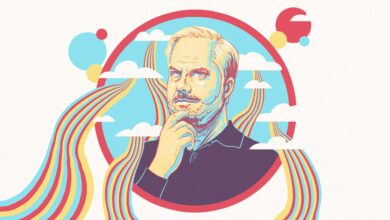 Jim Gaffigan performing stand-up at Ryman Auditorium, Nashville