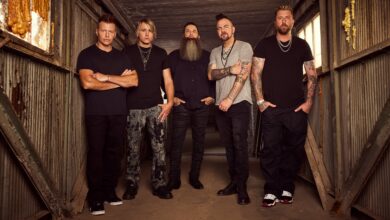 Three Days Grace, promotional photo, Bridgestone Arena, Nashville