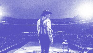 Zach Top performing live at Bridgestone Arena, Nashville